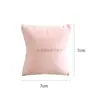 Almohada de PU con Flocado para Reloj, Accesorios de Exhibición de Joyería, Almohada Pequeña, Soporte de Exhibición para Mostrador, Pulsera, Pulsera, Adorno