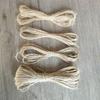 Fabricante Vende Paquetes Pequeños de Cuerda de Yute para Atar Etiquetas Paquetes de 10m de Cuerda de Yute para Decoración Navideña DIY