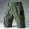 Pantalones Cortos de Verano para Hombre Amazon con Múltiples Bolsillos para Viajar, Elegantes de Pierna Recta, Ropa Deportiva de Trabajo Táctica al por Mayor