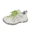 Zapatos retro de papá para hombre, nueva colección otoño 2026, zapatillas de malla transpirable, color gris plateado, con cordones, zapatos deportivos peculiares y elegantes, versátiles y modernos
