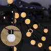 G50 Cadena de Luces Personalizada Estilo Camping al Aire Libre Lona de Tienda Atmósfera Luz Festival Decoración de Boda Luz Patio Jardín Linterna