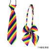 Conjunto de corbata con banda elástica y cuello directo de fábrica, uniforme de clase, uniforme escolar, actividad de rendimiento, corbata con estampado de flores para niños