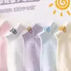 Venta al por mayor del fabricante, calcetines cortos para mujer de nuevo estilo, calcetines finos de verano, modernos y versátiles, estilo japonés lindo