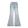 Pantalones vaqueros acampanados para niña, estilo 2026, colección de invierno, pantalones de corte bootcut para niños, elegantes y ajustados para niñas mayores
