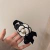 Cuerda para el cabello con flor de camelia, banda para el cabello de intestino grueso de celebridad de internet, cuerda para el cabello con banda elástica, lazo de cinta para atar el cabello para mujer, accesorios para el cabello