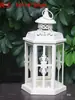 Suporte de Vela Retrô Europeu Lanterna à Prova de Vento Arte em Ferro Oca de Chão Mini Lanterna Estilo Casa Americana Ornamento de Iluminação para Caminho de Pátio
