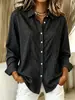 Camisa de rayas de moda otoñal nueva para mujer, transfronteriza europea y americana de Amazon 2026