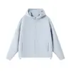 Moletom com capuz de peso pesado 380g para outono e inverno, design raglan, gola alta, para homens, moletom casual moderno para atividades ao ar livre, para mulheres