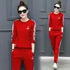 Conjunto Deportivo de Dos Piezas para Mujer 2026 Elegante y Moderno Moda de Comercio Exterior Europeo y Americano Talla Grande para Mujeres de Talla Grande 100kg Conjunto Venta al por Mayor