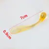 Palillo Masajeador Cuchara para Mascarilla de Ojos al por Mayor Palillo de Empaque Cuchara Cosmética Palillo de Doble Uso Cuchara Transparente Cuchara de Plástico para Crema