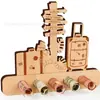 Billetera de Madera Explosiva Transfronteriza Regalo para Niños y Niñas Fiesta de Graduación Billetera de Madera Regalo para Adultos