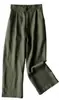 En stock: Pantalones anchos estilo japonés 2026 nuevos para mujer, nueva colección de verano, mezcla de algodón y lino, modernos, holgados, pantalones casuales de lino para estudiantes