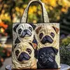 2026 Nueva Serie Transfronteriza de Cachorros Estampado Digital Bolso de Hombro Acolchado de Moda