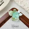 Estilo Ins Hecho a Mano Cuentas Coloridas Bola de Cristal Flor Cadena DIY Bolsa Broche Accesorios Accesorios para el Cabello Pendientes Hebilla de Zapato Accesorios