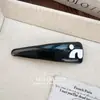 Horquilla de Cuero Color Macarrón Coreana de Nicho Pinza de Pato Dulce Moda Pinza para Flequillo Pinza Lateral Accesorios para el Cabello Tocado para Mujeres