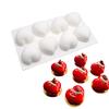 Molde de Mousse de Corazón de Diamante para el Día de San Valentín DIY Molde de Silicona para Postre Francés en Forma de Corazón Utensilios para Hornear