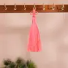8cm Fleco de Borla de Tres Hojas Accesorios para Joyería DIY Colgante Estilo Antiguo Ropa Bolsita Tejida Borla Pequeña Venta al por Mayor