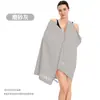 Toalha de Banho para Piscina de Secagem Rápida em Estoque do Fabricante, Toalha de Esportes e Fitness de Secagem Rápida, Absorvente de Água, Sem Fiapos, Compacta, Portátil para Praia