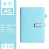 Cuaderno A5 con Grabado para Uso de Oficina, Registros de Reuniones, Bloc de Notas de Cuero Suave Engrosado, Personalización de Cuaderno de Negocios