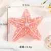 Yhj Acessórios de Cabelo Novo Peixe Marinho Animal Presilha de Acetato Estrela do Mar Presilha de Cabelo de Alta Qualidade Presilha de Cabelo Tubarão Presilha de Cabelo