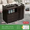 Mesa de té móvil, mesa de té pequeña, gabinete de té para el hogar con ruedas, carrito de té, mesa de té Kung Fu, tetera, juego de bandeja para juego de té integrado