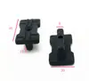 Piso de madera plástico hebilla de plástico tipo T accesorios madera plástico sujetadores de plástico para piso tornillos de cabeza pequeña de acero inoxidable 6 mm