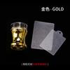 Nuevo sello de silicona para nail art transfronterizo, galvanizado, grande, cabezal de impresión completamente transparente de 3.8 cm con cubierta, herramienta de impresión DIY
