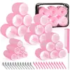 Amazon Air Bangs Curling Roller Transfronteiriço Ferramenta de Cachos Preguiçosa Transfronteiriça Modelador de Cabelo de Nylon em Oito