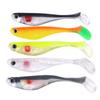 Cebo falso Luya, cebo blando de cola en T de 8,8 cm y 5 g, cebo blando en forma de pez, envuelto en plomo, equipo de pesca de comercio exterior, venta al por mayor SO119
