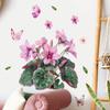 Decoración de Plantas Verdes Transfronteriza para Baño, Tina, Sala de Estar, Dormitorio, Estudio, Cocina, Entrada Pegatinas de Pared Autoadhesivas Removibles
