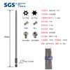Broca Hexagonal Sgs S2 Bobina Magnética Forte Broca para Parafusadeira Elétrica com Furo Hexagonal Flor de Ameixa Broca Sólida para Furadeira Elétrica Manual