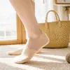 Meia Meia Palma para mulheres primavera e verão meias finas para mulheres Venda Direta da Fábrica meia de silicone antiderrapante para salto alto meias invisíveis meias de meio suporte