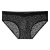 Cuecas de Renda com Estampa de Leopardo Jacquard, Malha de Seda Gelada Masculina, Sexy, Hidratantes, com Fragrância de Camélia, Antibacterianas, 10A