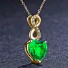 Colar em formato de coração de 8 caracteres com diamante oco amor moda europeia e americana nova corrente de clavícula versátil nicho colar de alta qualidade