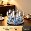 Modelo Nuevo 2025 Vaso para Cerveza Artesanal Blue Mountain, Vaso de Agua de Cristal de Lujo de Alta Gama, Vaso para Cerveza de Barril, Set Blue Mountain