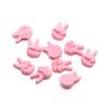 Juego de adivinanzas creativo gesto Tijera Piedra papel diy resina accesorios de joyería slime relleno de barro de cristal diy hecho a mano