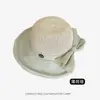 Chapéu de Sol Vazado Atacado Feminino Aba Larga Verão Exterior Protetor Solar Respirável Anti-UV Laço Chapéu de Pescador