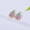 Colgante de Moneda Chapado en Oro Estilo Antiguo Estilo Chino Aleación Pulsera Mate Cadena de Cuentas Accesorios