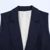 Chaleco largo elegante de mujer estilo europeo y americano transfronterizo 2026 nueva moda 3422709 Pantalones de pierna recta 3514709