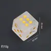 Adornos de Dados de Cristal Natural Transfronterizos, Dados de Piedra Semipreciosa Amatista, Decoración Artesanal de Cristal Cuadrado Venta al por Mayor