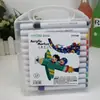 Rotulador acrílico de acuarela para niños, rotulador de seguridad apilable y opaco de color para estudiantes.