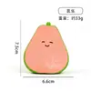 Juguete de Látex para Mascotas Juguete Creativo con Recortes y Sonido de Fruta Juguete Masticable Pequeño para Perros para Limpieza Dental y Alivio del Aburrimiento Juguete de Perro de Látex