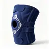 Rodillera deportiva para menisco con silicona engrosada, soporte de resorte anticaída, protector de rótula para correr y baloncesto, venta al por mayor de equipo de protección deportiva