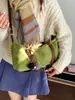 Bolso Retro Mate de Gran Capacidad Transfronterizo para Mujer, Nuevo Bolso Cruzado Casual Otoño/Invierno 2026, Bolso de Hombro Único tipo Almohada para Axila