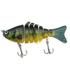 Atacado de fábrica Luya isca dura multi-seção simulação de peixe 10cm/15g plástico sete-seção isca multicolor
