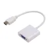 Adaptador HD a VGA 1080P HD a VGA con Audio Fuente de Alimentación Cable Adaptador HD