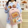 Mochila Transparente para Boneca com Dor, Grande Capacidade, Mochila para Estudante Feminina, Dupla Utilidade, Mochila para Boneca de Algodão 40cm