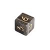 Dado Poliedro Madera Negra Natural al por Mayor Dungeons & Dragons Juego de Mesa Coc Juego Casual Dados Juego Z04 Set