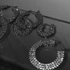 2021 Nuevos Aretes Retro de Estilo Frío Aretes de Temperamento Exagerados Europeos y Americanos de Moda Aretes Largos Casuales de Alta Gama para Mujer
