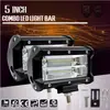 Venta directa de fábrica de luces LED de trabajo para coche nuevo tres ojos 72W 24 luces fila doble luces para vehículo todoterreno foco faros delanteros